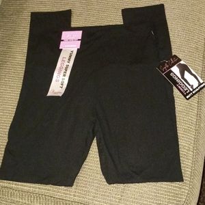 SUZETTE COLLECTION, BLACK LEGGINGS, ONE SIZE